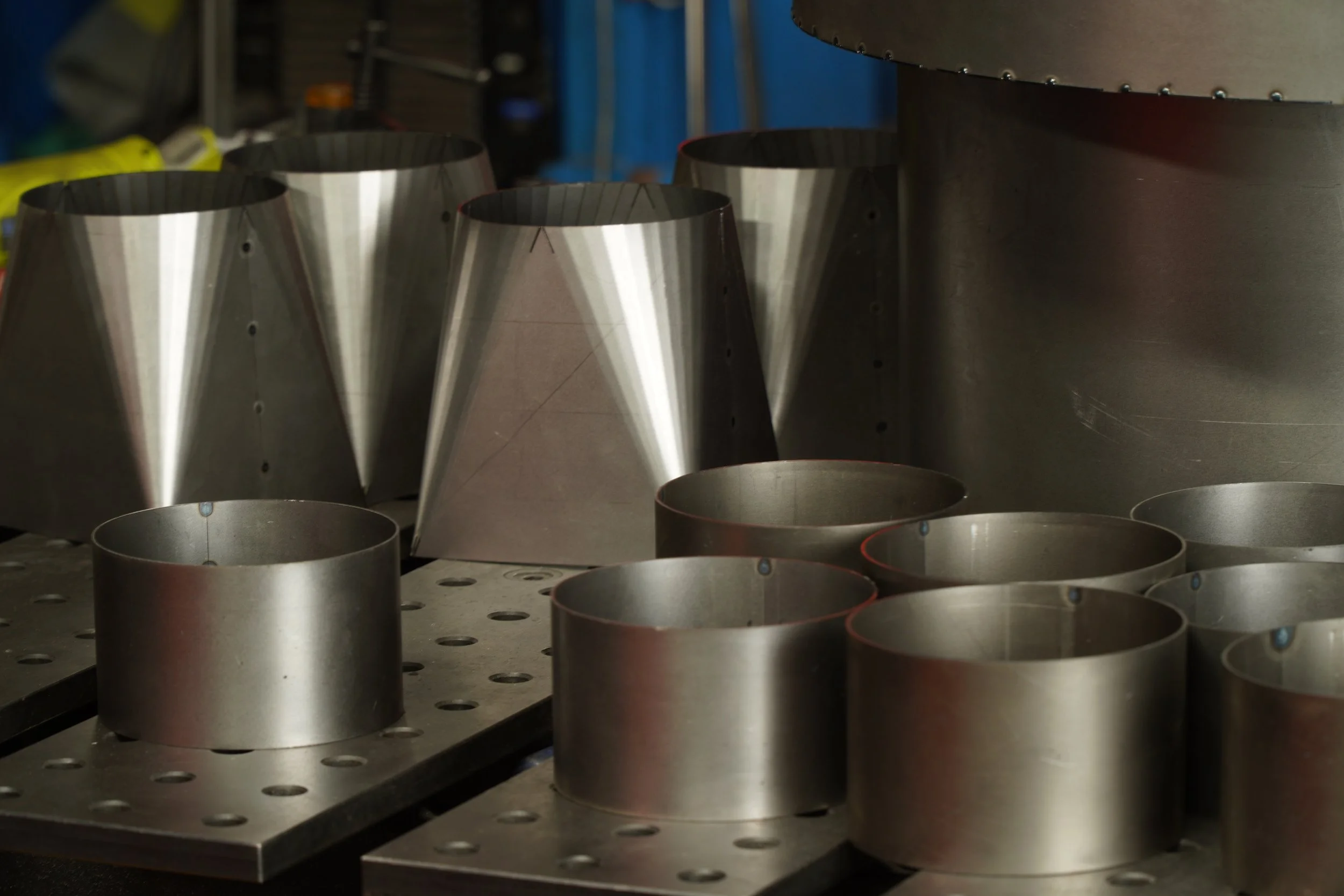 Formed Cones out of sheet metal