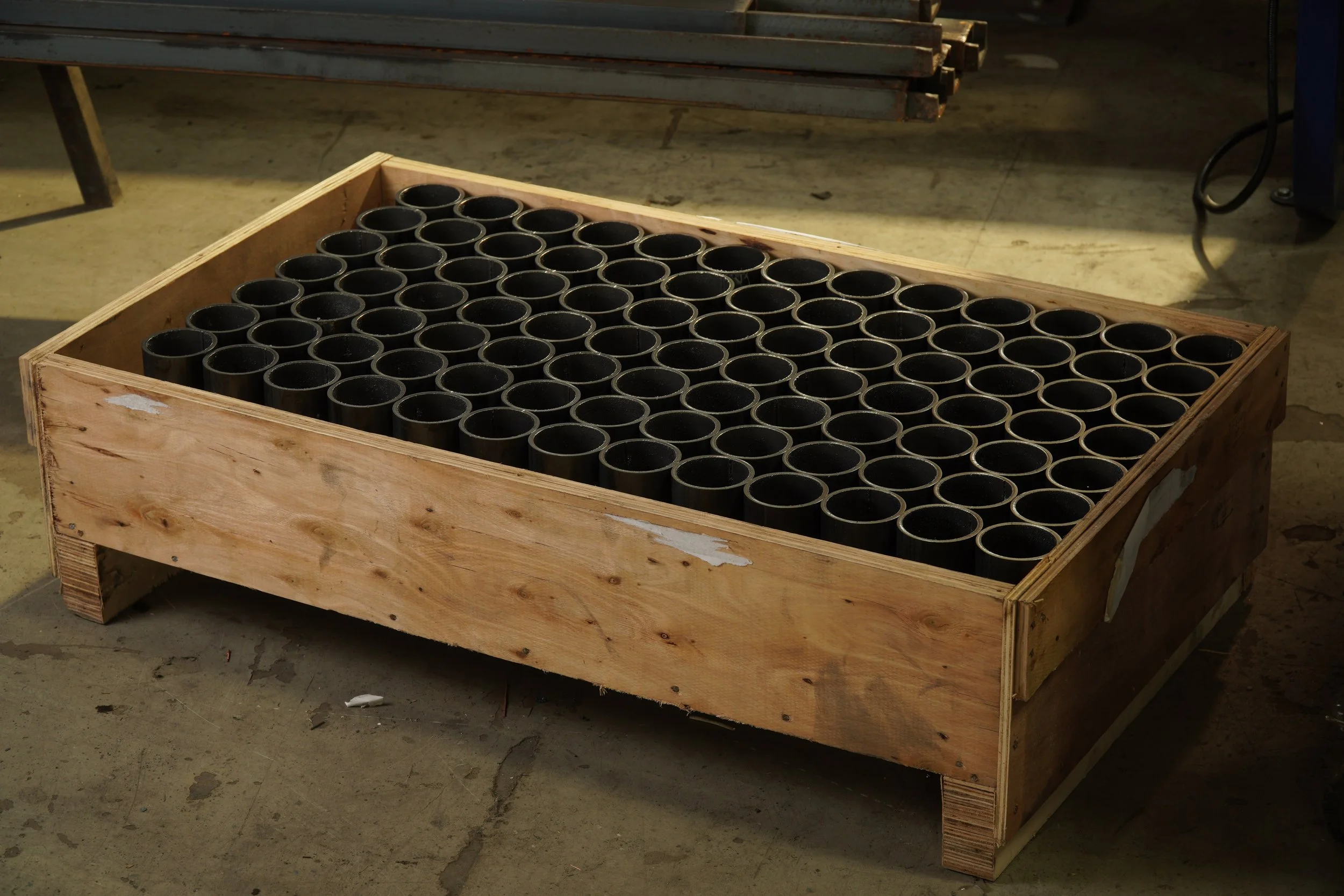 Box of Lasercut Tubes