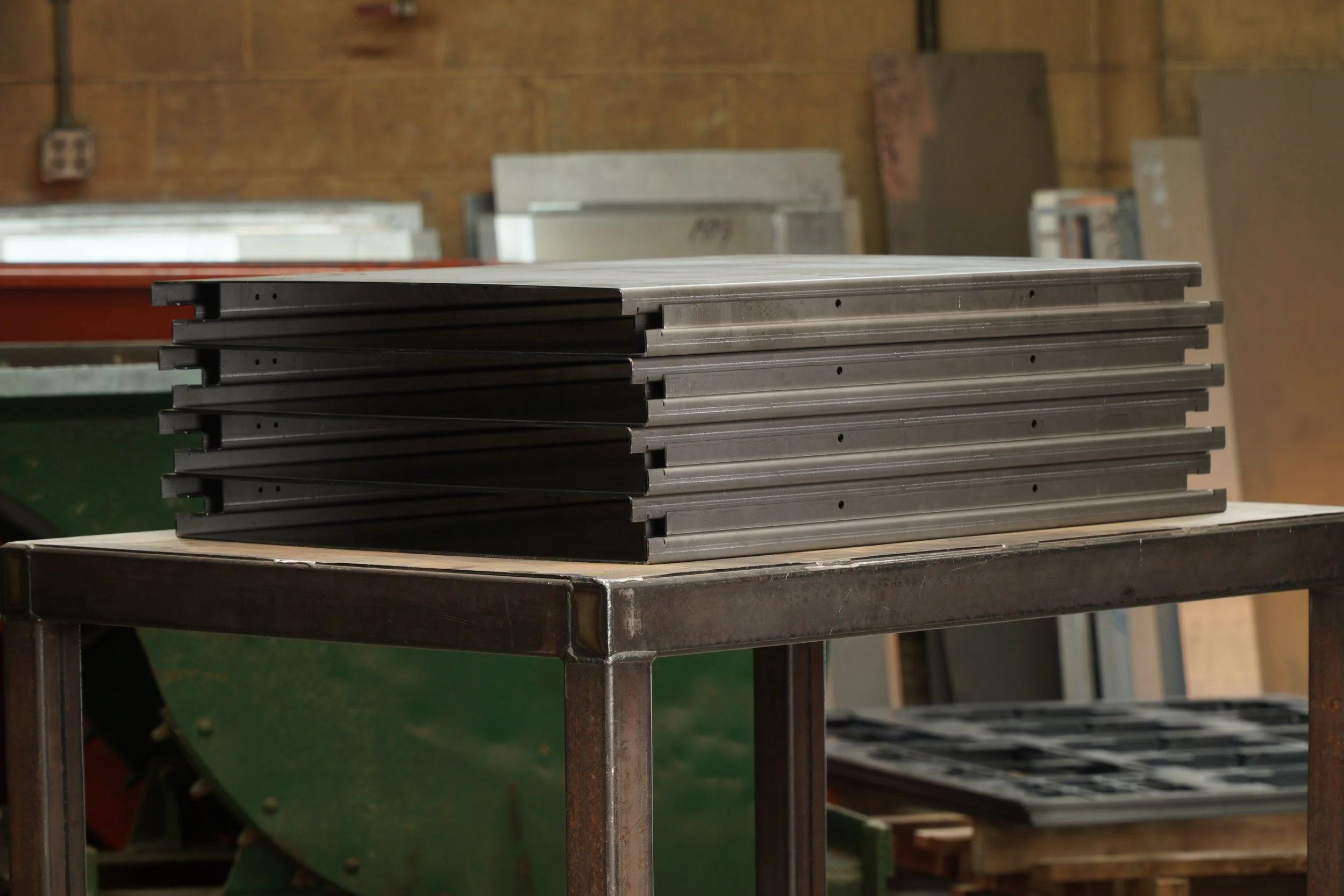 Bent sheet metal parts